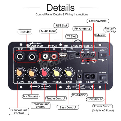 Audio Amplifier Board 30-120W