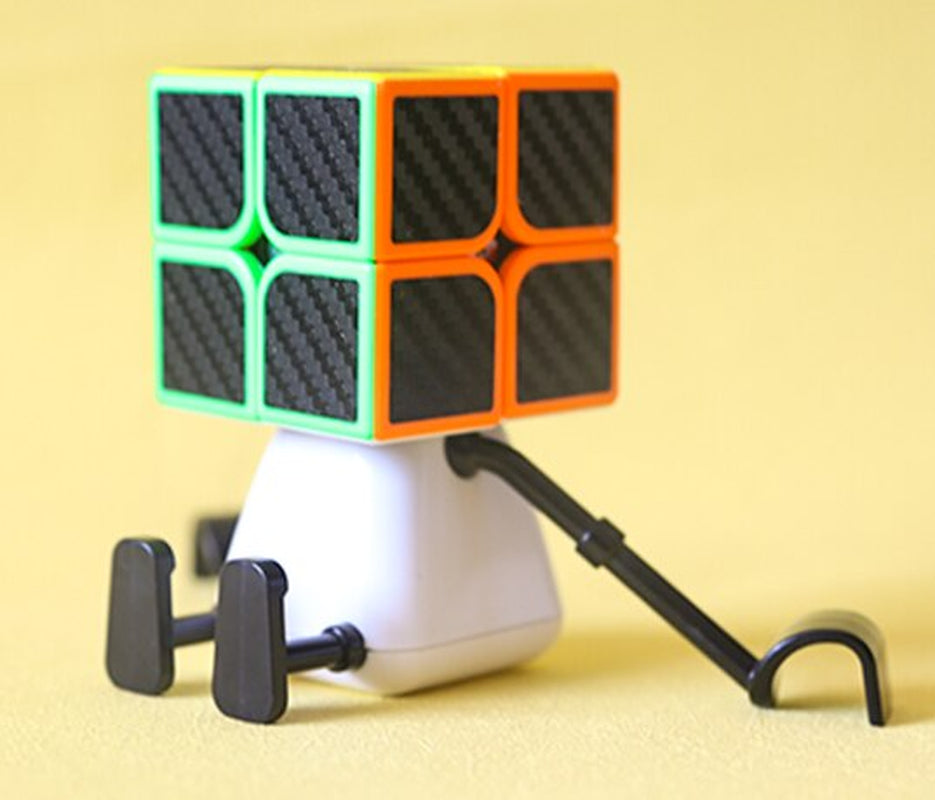 3X3X3 and 2*2 Carbon Fiber Sticker Magic Cube 