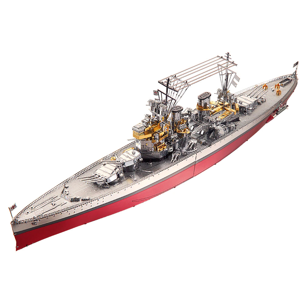 3D Metal Battleship Model Kit