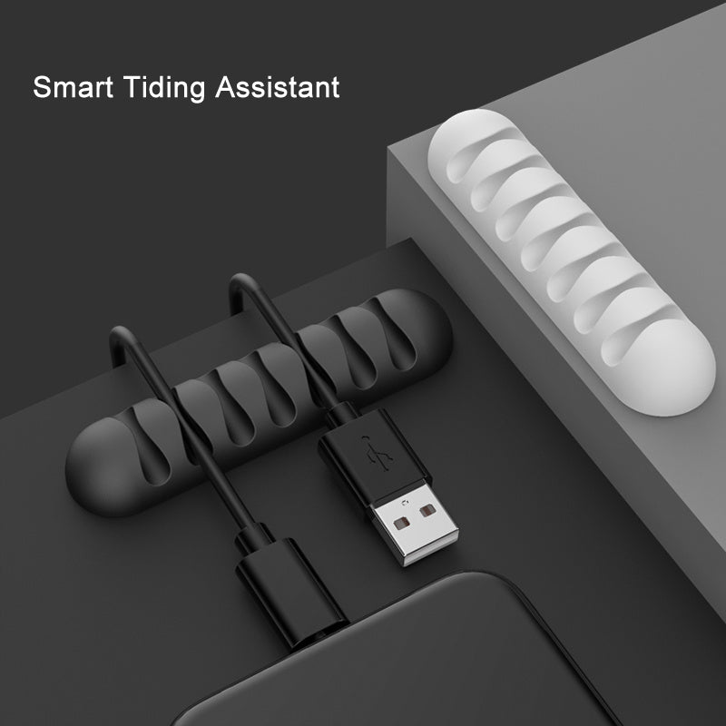 Smart Cable Holder Silicone Flexible Winder