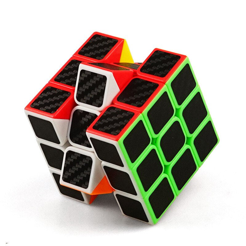 3X3X3 and 2*2 Carbon Fiber Sticker Magic Cube