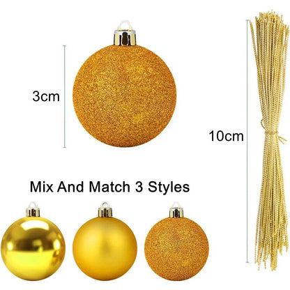 Christmas Balls Ornaments 12Pcs