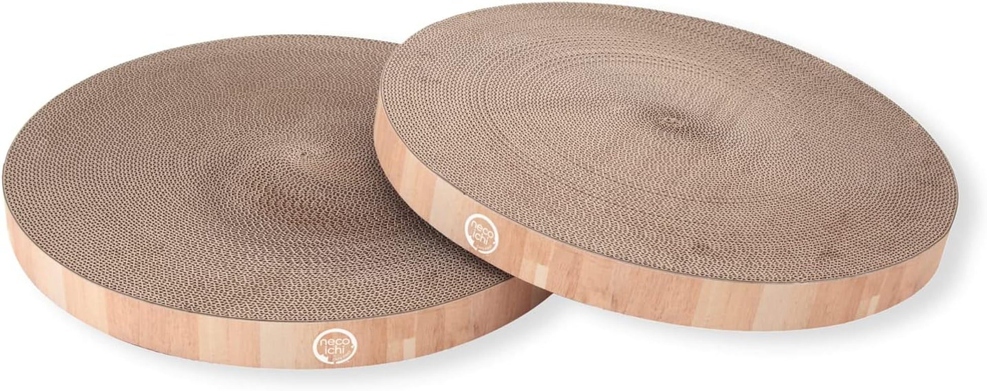 Cozy Cat Scratcher Bowl, 100% Recycled Paper, Chemical-Free Materials, No.1 Sellr in Japan! (Bowl (Oak), Regular) 