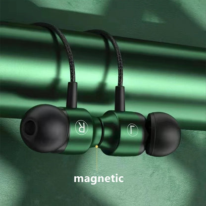 L Jack Magnetic Gamer Wired Earphones