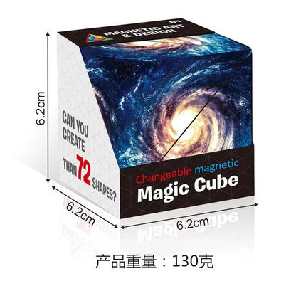 2023 Infinite Magnetic Cube 3D Geometric Puzzle 