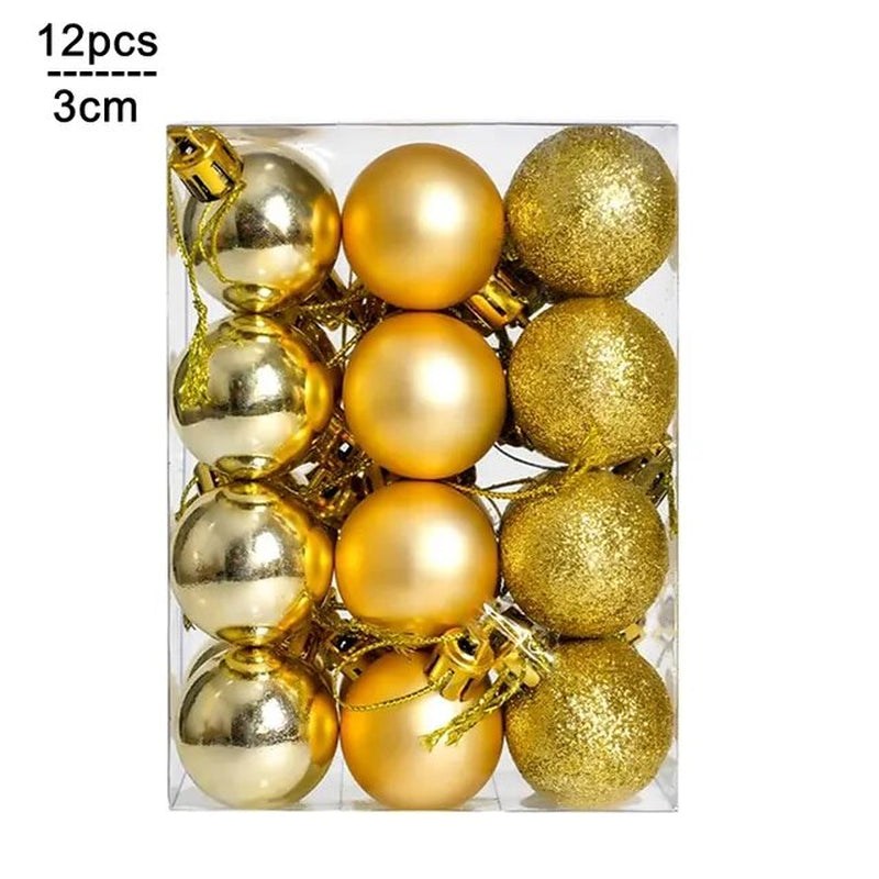 Christmas Balls Ornaments 12Pcs 