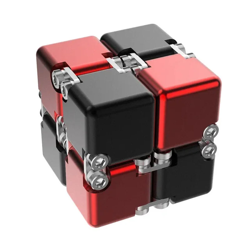 Metal Infinite Magic Cube DIY Toy 