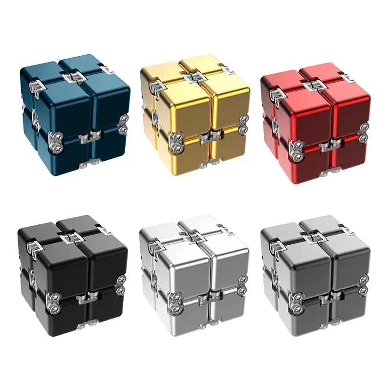 Metal Infinite Magic Cube DIY Toy