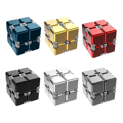 Metal Infinite Magic Cube DIY Toy