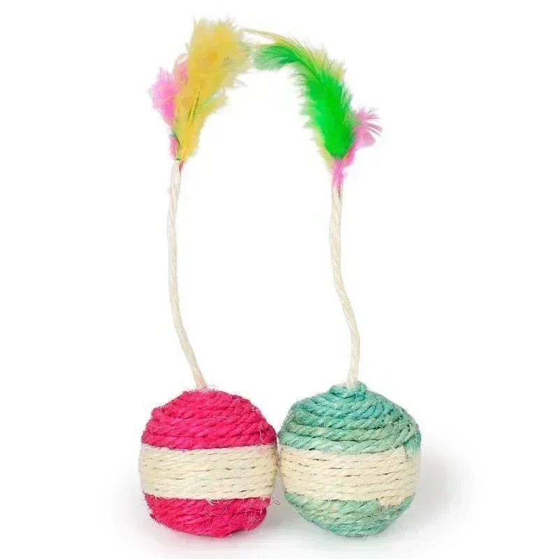 Sisal Cat Scratching Ball Toy