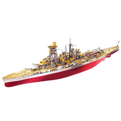 3D Metal Battleship Model Kit