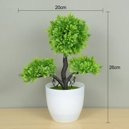 Artificial Plants Bonsai Small Tree Pot 