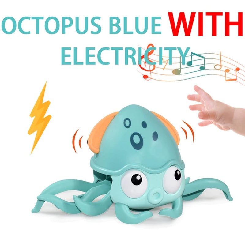 Induction Octopus Crawling Toy 