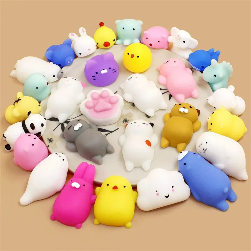 Mochi Squishies Party Favors, 50-5PCS