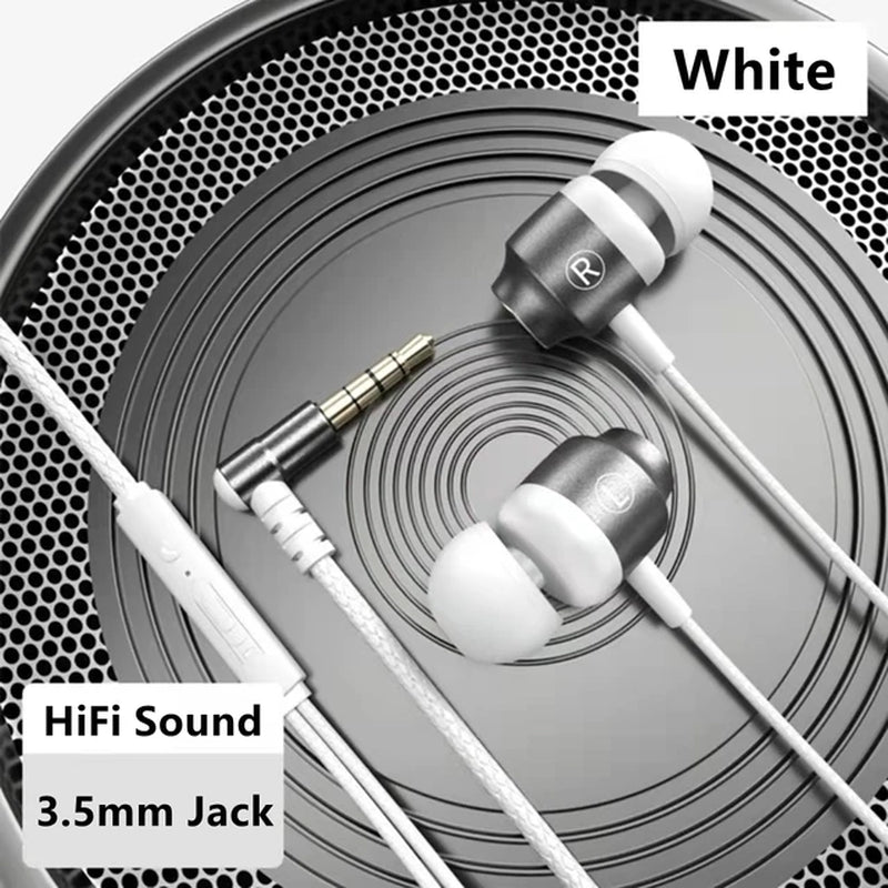 L Jack Magnetic Gamer Wired Earphones 