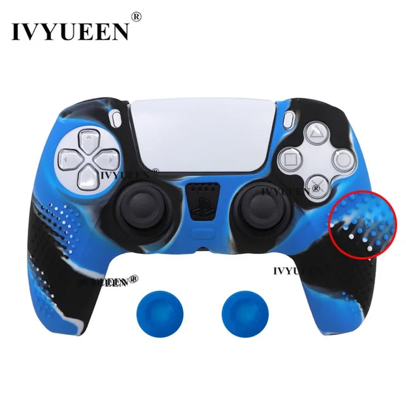 Anti-Slip Silicone Cover for Sony PS5 Controller 