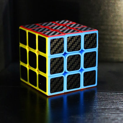 3X3X3 and 2*2 Carbon Fiber Sticker Magic Cube 