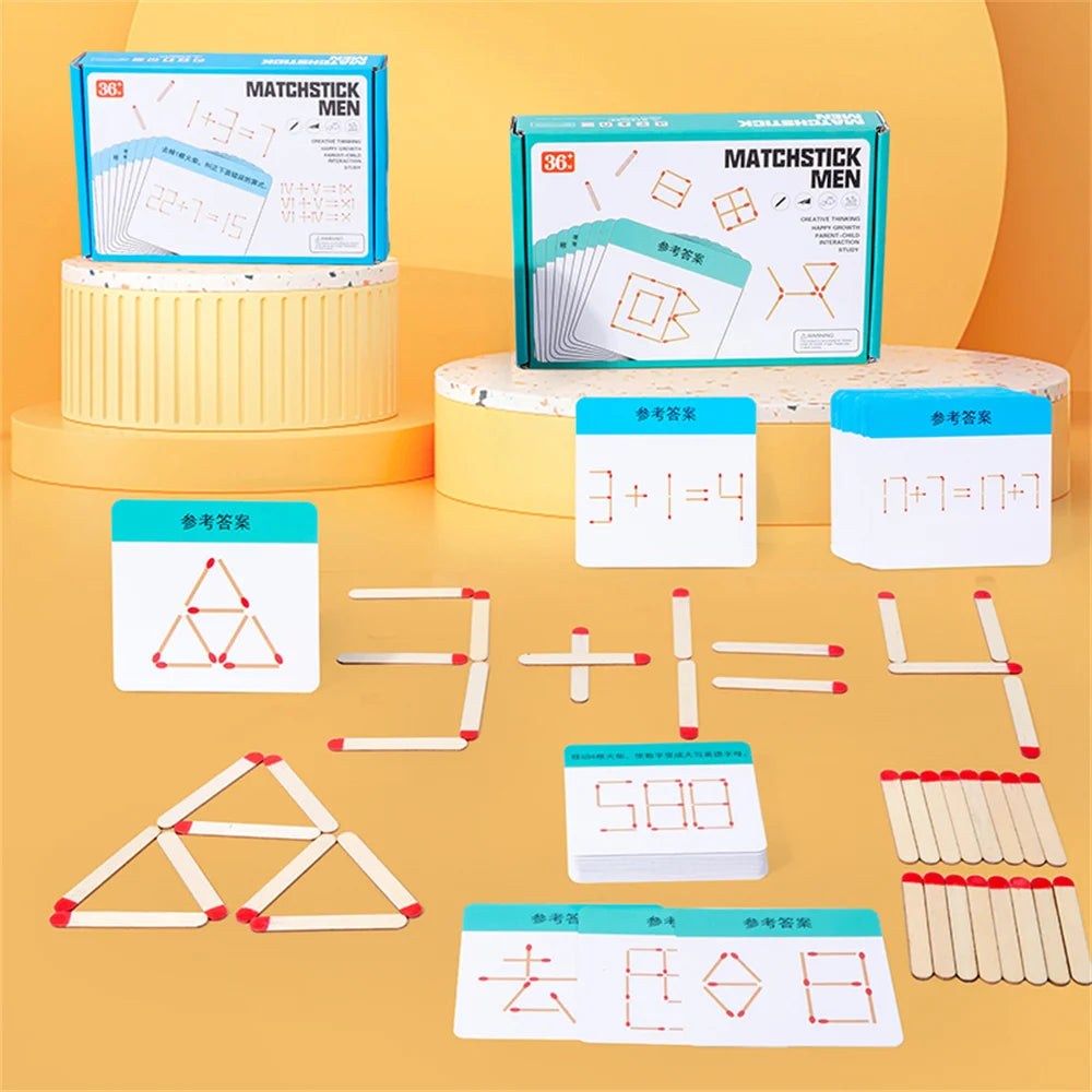 Children Montessori Wooden 3D Jigsaw Geometric Game