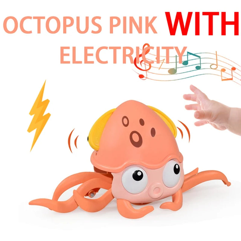 Induction Octopus Crawling Toy 