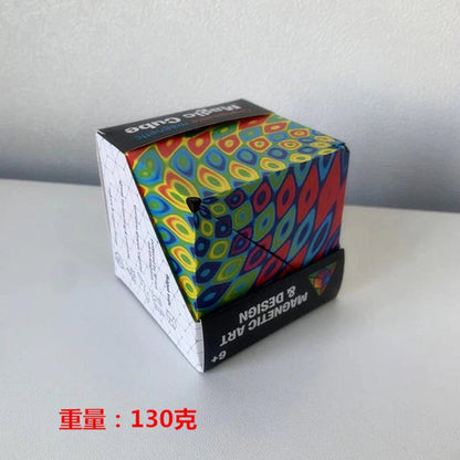 2023 Infinite Magnetic Cube 3D Geometric Puzzle 