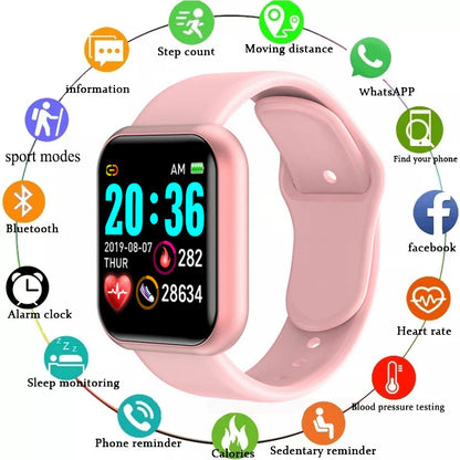 Multifunctional Smart Watch Men Women Bluetooth Sports Bracelet 