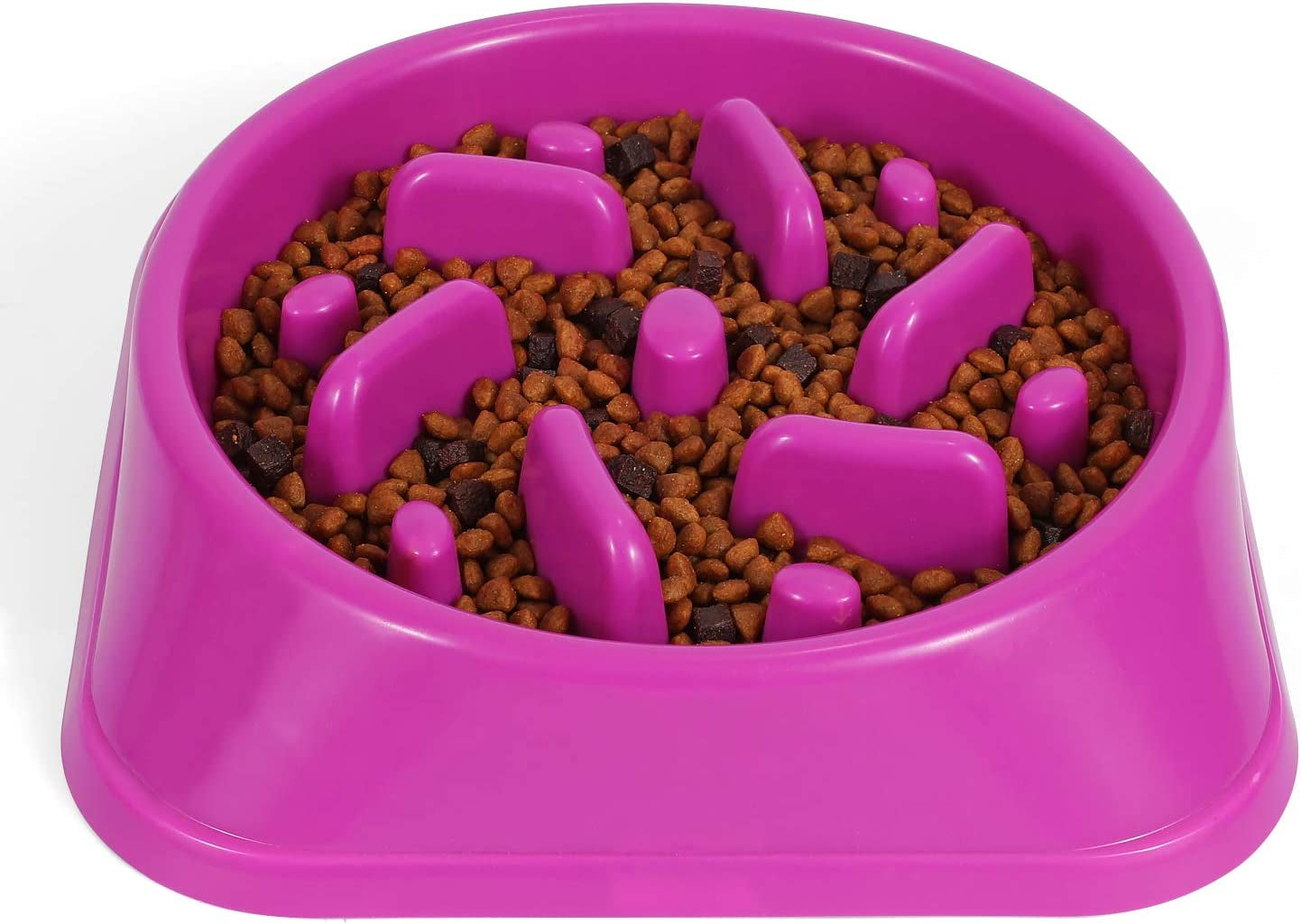 Dog Feeder Slow Eating Eco-Friendly Durable Non-Toxic Preventing Choking Healthy Design Bowl for Pet Stop Bloat 