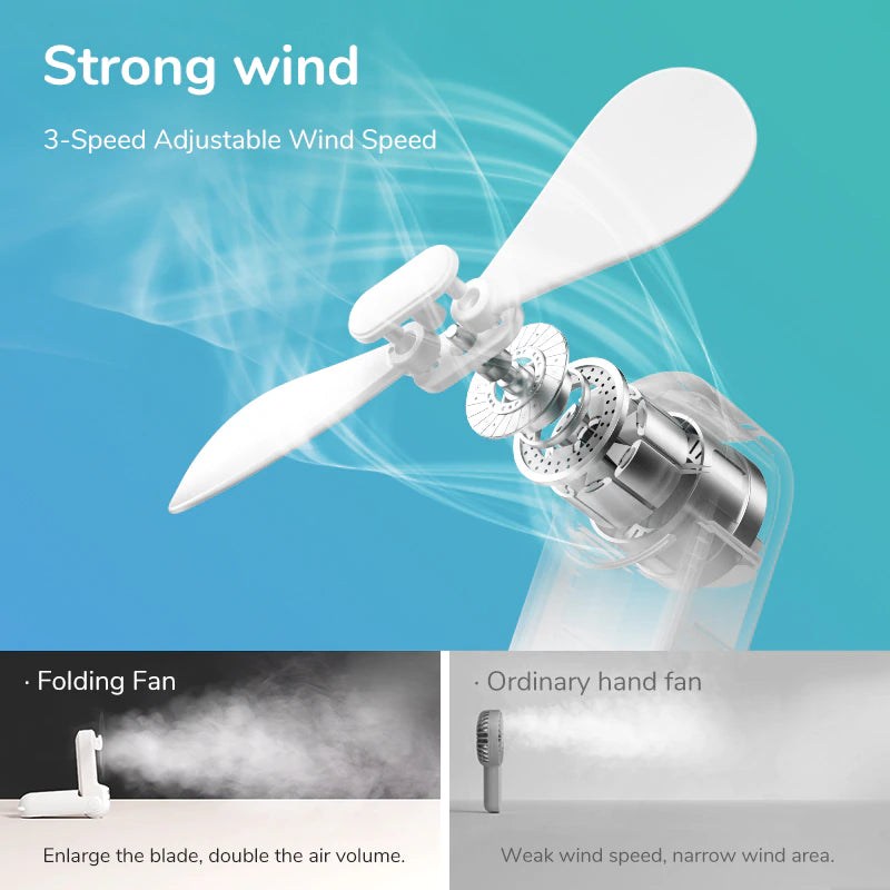 4800Mah Handheld Fan