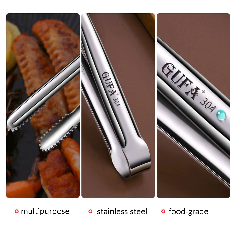 Stainless Steel Grill Tongs for BBQ