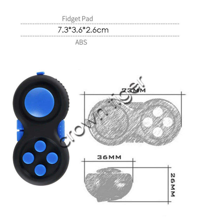 EDC Fidget Antistress Pad for Kids & Adults