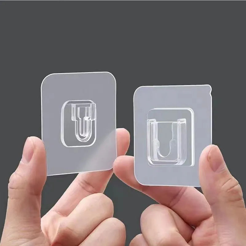 Double-Sided Adhesive Invisible Wall Hooks