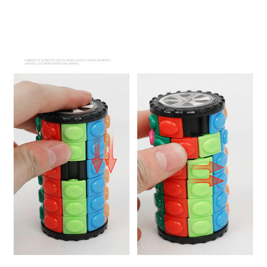 Magic Cube Anti-Stress Tower Cube Stress Reliever