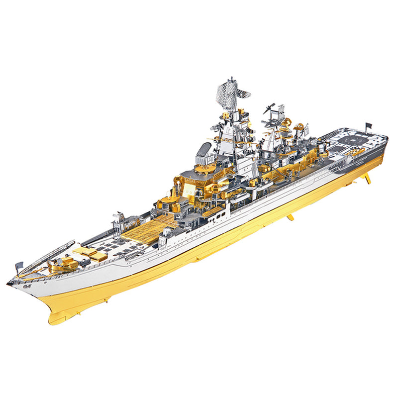 3D Metal Battleship Model Kit 