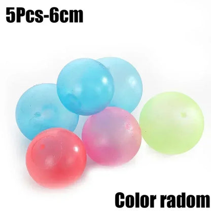 Luminous High Bounce Balls, 1/10Pcs 