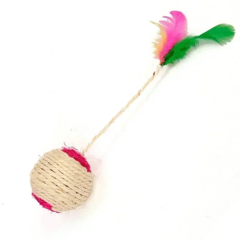 Sisal Cat Scratching Ball Toy