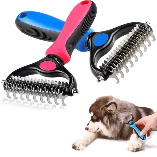 Professional Dog Deshedding Brush 