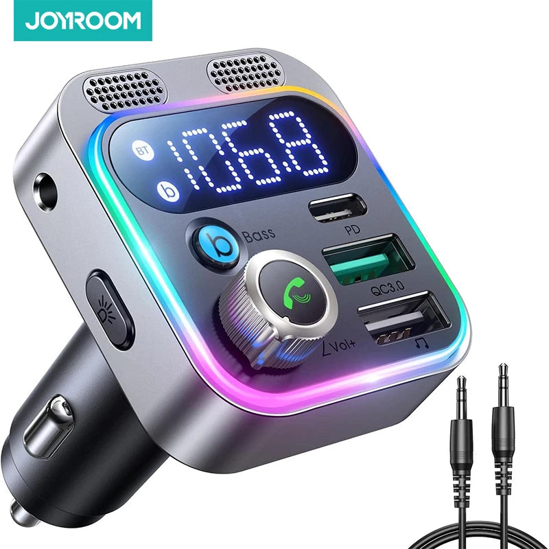 Bluetooth 5.3 FM Transmitter for Car 