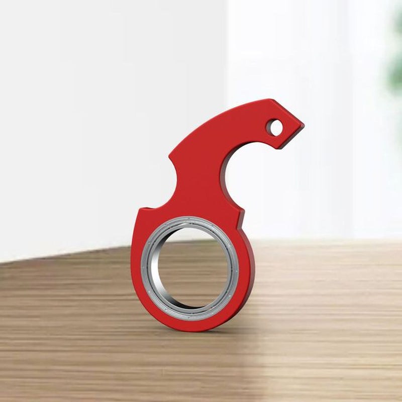 Fingertip Rotation Keychain Decompression Toy 