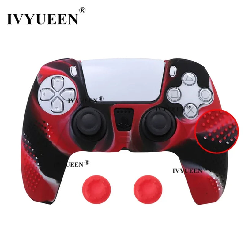 Anti-Slip Silicone Cover for Sony PS5 Controller 