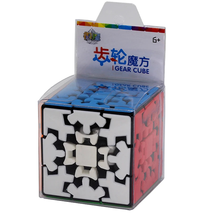 Ziicube Magic Gear Cube 3X3 Twist Game Gift