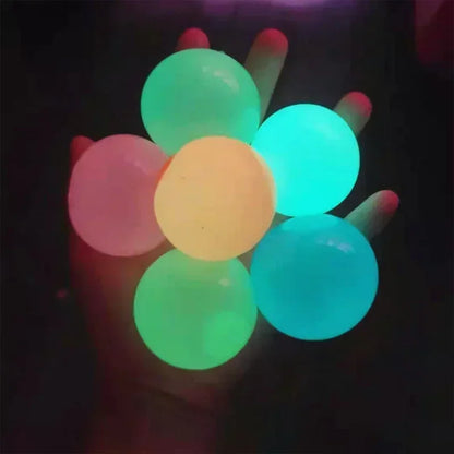 Luminous High Bounce Balls, 1/10Pcs