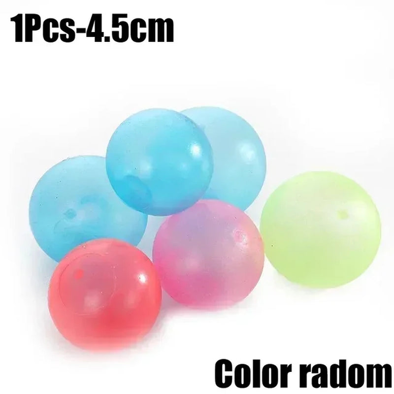 Luminous High Bounce Balls, 1/10Pcs