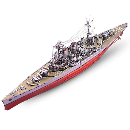 3D Metal Battleship Model Kit 