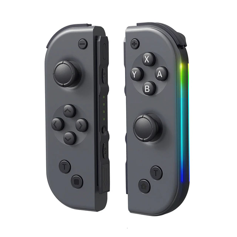 Switch Joy Pad Controller with Lateral Luminescence