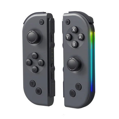 Switch Joy Pad Controller with Lateral Luminescence