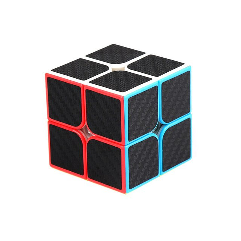 3X3X3 and 2*2 Carbon Fiber Sticker Magic Cube