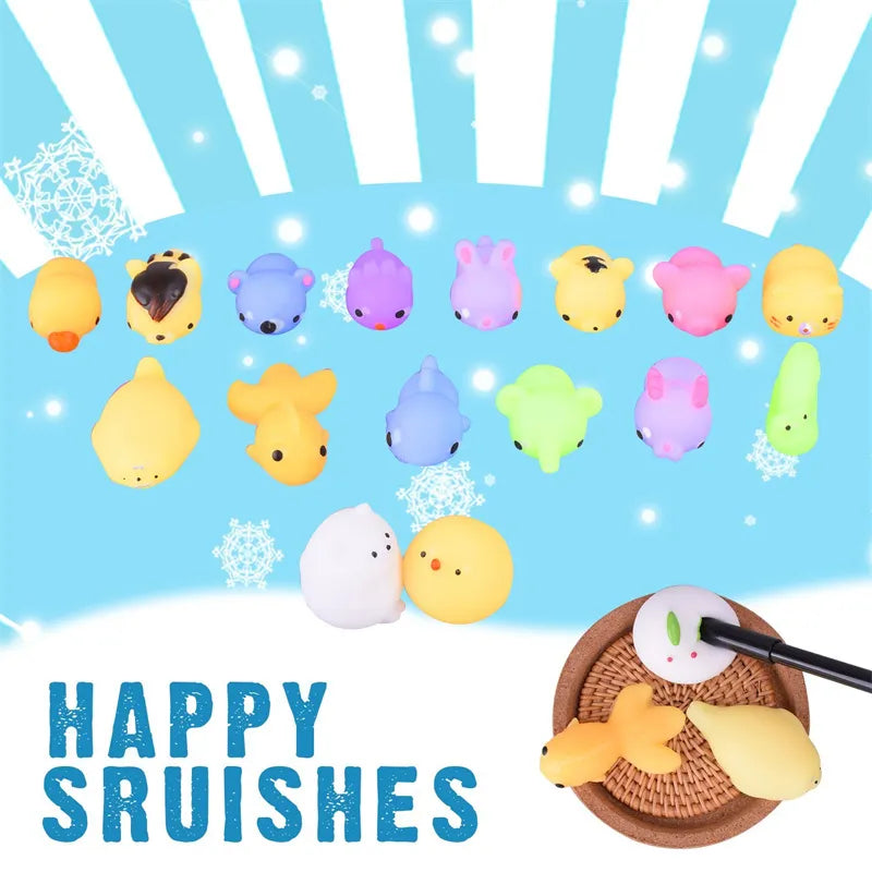 Mochi Squishies Party Favors, 50-5PCS