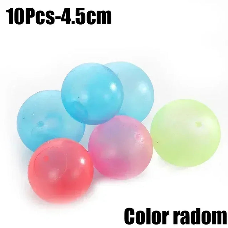 Luminous High Bounce Balls, 1/10Pcs 