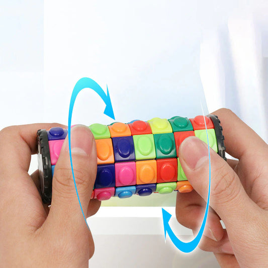 Magic Cube Anti-Stress Tower Cube Stress Reliever 