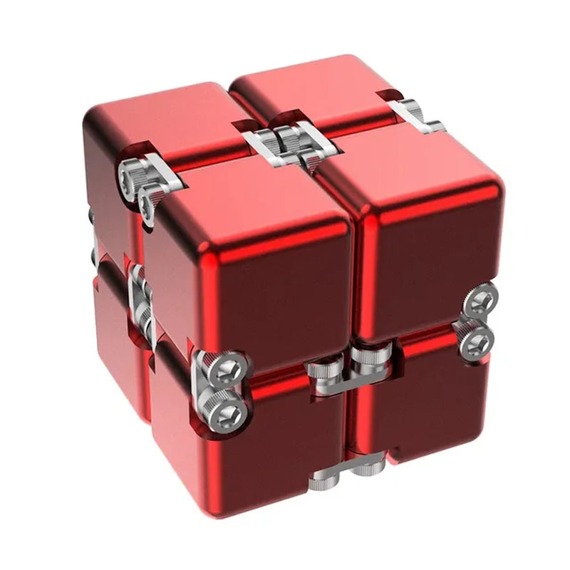 Metal Infinite Magic Cube DIY Toy 