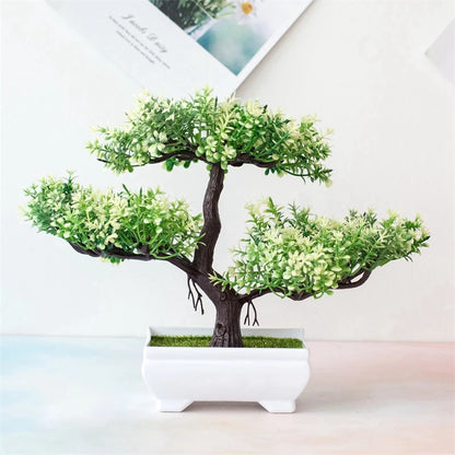 Artificial Plants Bonsai Small Tree Pot